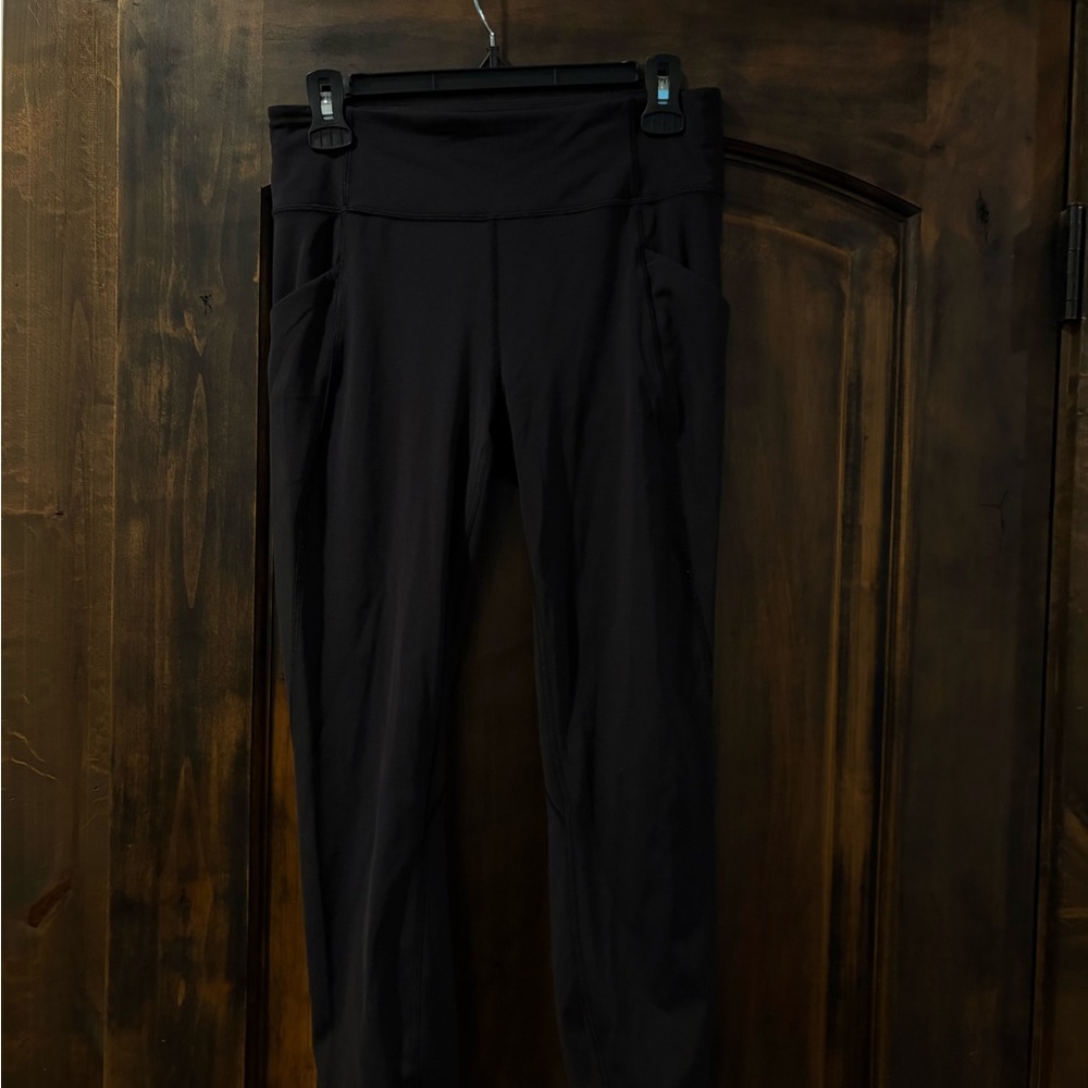 Black High-Waisted Leggings
